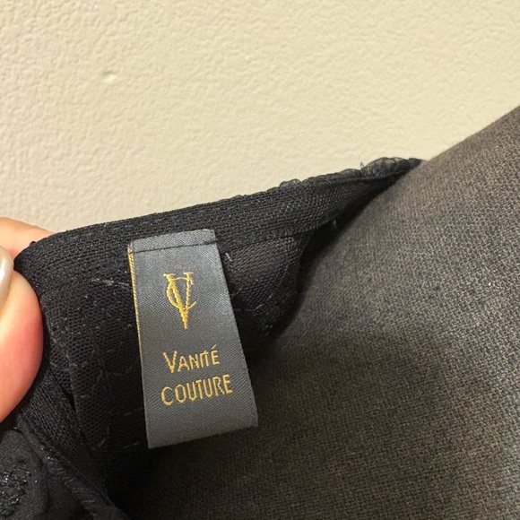 Vanite Coute Elegant Black Floral Women Dress - Picture 4 of 5